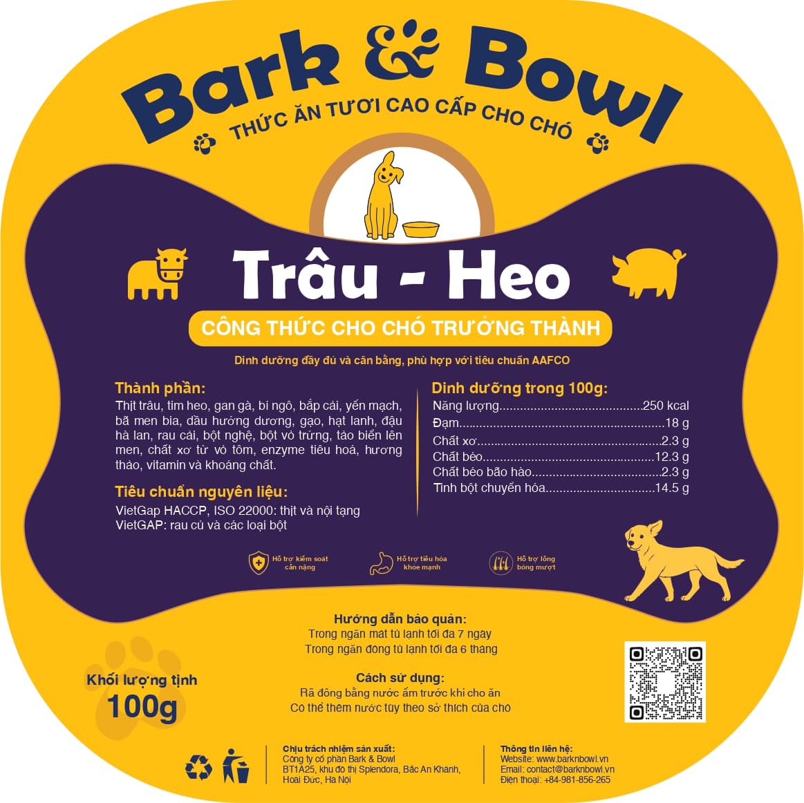 Trâu - Heo (Chó Trưởng Thành)