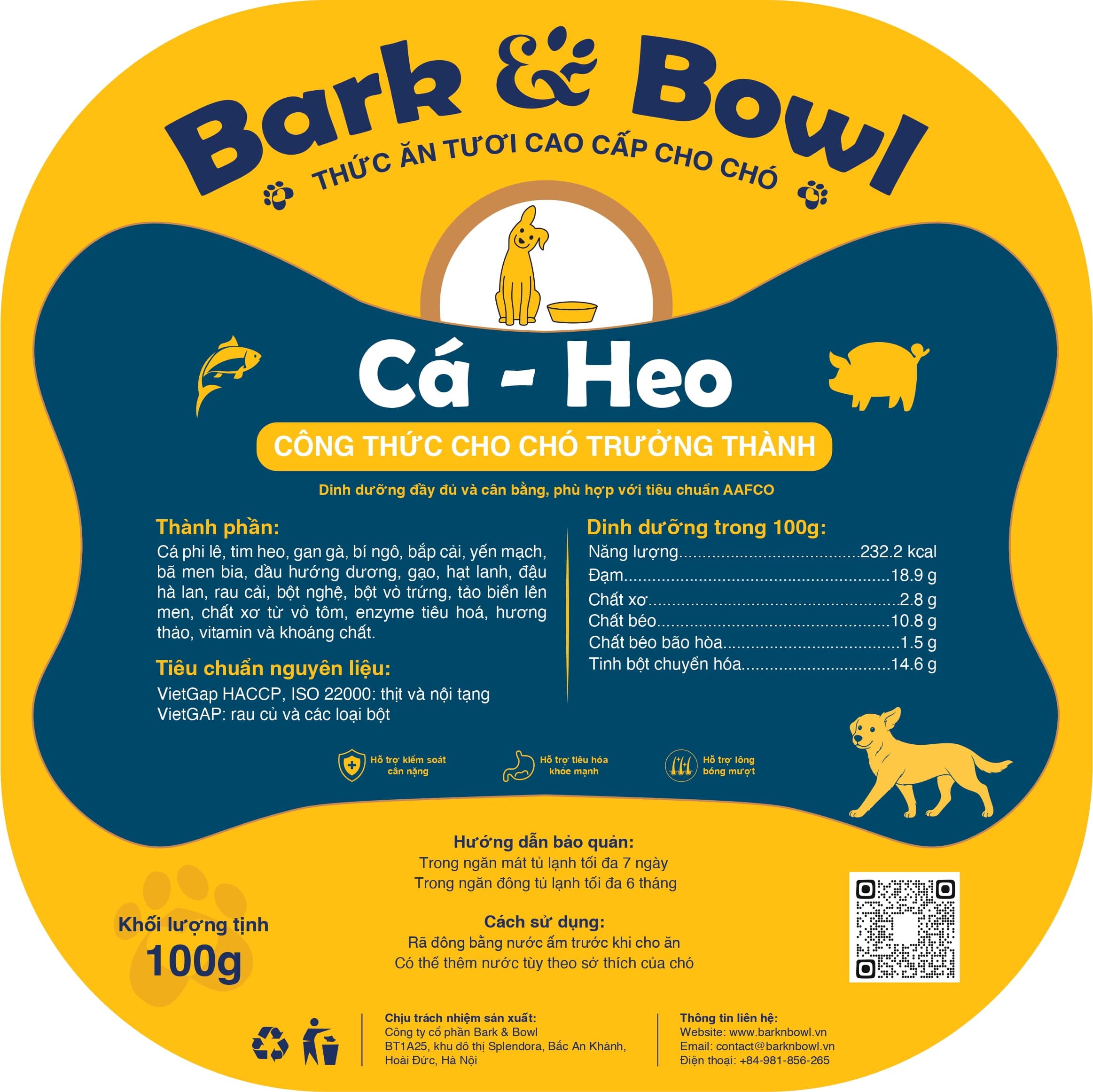 Cá - Heo (Chó Trưởng Thành)