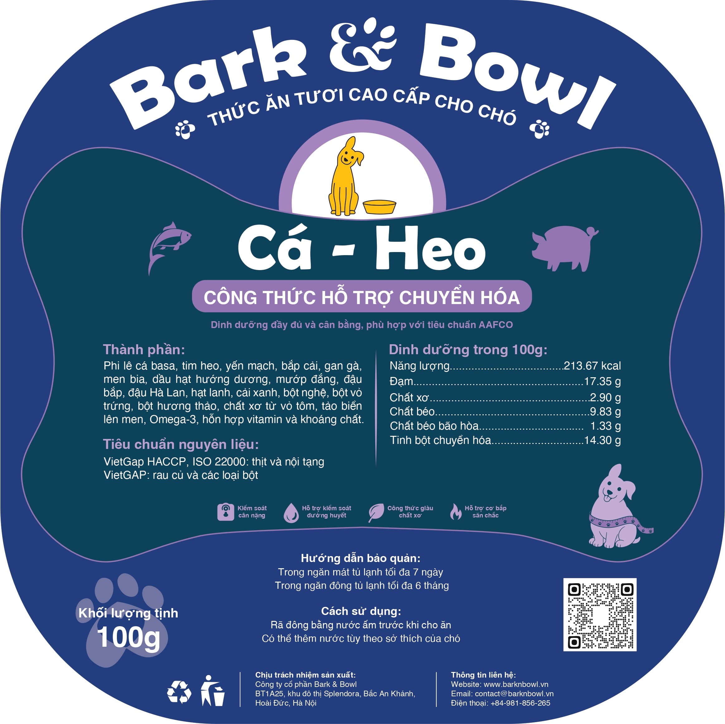 Cá - Heo (Hỗ Trợ Chuyển Hoá)